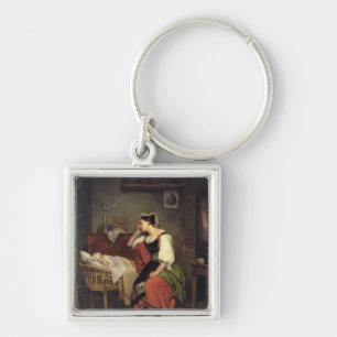 Het zieke kind sleutelhanger