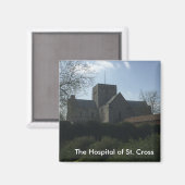Het ziekenhuis van St. Cross - Winchester, Engelan Magneet (Voorkant / Achterkant)