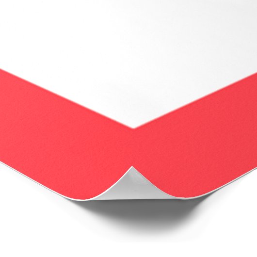 Het zielenblad van Canada Poster (Hoek)