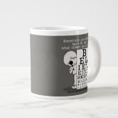 Het zien is het Believing-Ooggrafiek Jumbo Beker (Voorkant rechts)