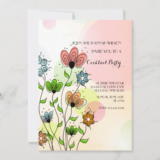 Het zien van de Uitnodiging van Spots (Voorkant)