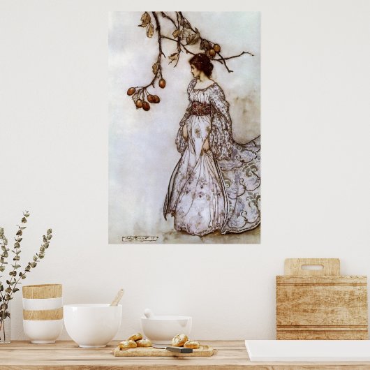 Het ziet er inderdaad erg onfatsoenlijk uit poster (Keuken)