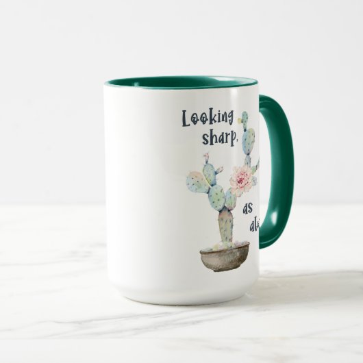 Het ziet er scherp uit! mok (Voorkant rechts)