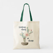 Het ziet er scherp uit! tote bag (Achterkant)