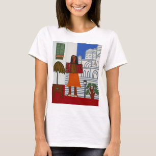 Het zigeunermeisje voor Sacre Coeur 2006 T-shirt