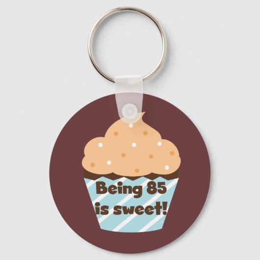 Het zijn 85 is Sweet Birthday T-shirts en Gifts Sleutelhanger (Voorkant)