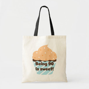 Het zijn 90 is de de Zoete T-shirts en Giften van Tote Bag