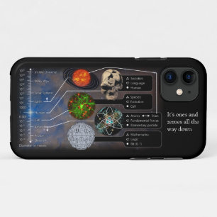 Het zijn de Eenen en Zeroes helemaal naar beneden iPhone 11 Hoesje