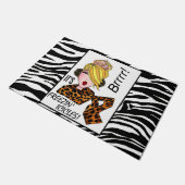 "Het zijn de ijskles van Freezin!" DIVA Deurmat (Schuin)