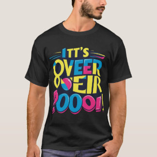 "Het zijn er meer dan 9000!" Retro T-shirt ontwerp
