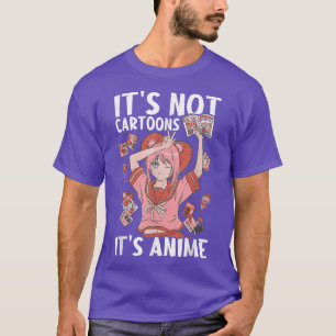 Het zijn geen Cartoons maar Anime Manga Anime Stuf T-shirt