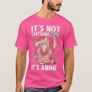 Het zijn geen Cartoons maar Anime Manga Anime Stuf T-shirt