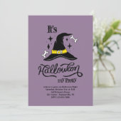 Het zijn Halloween uitnodigingen (Staand voorkant)