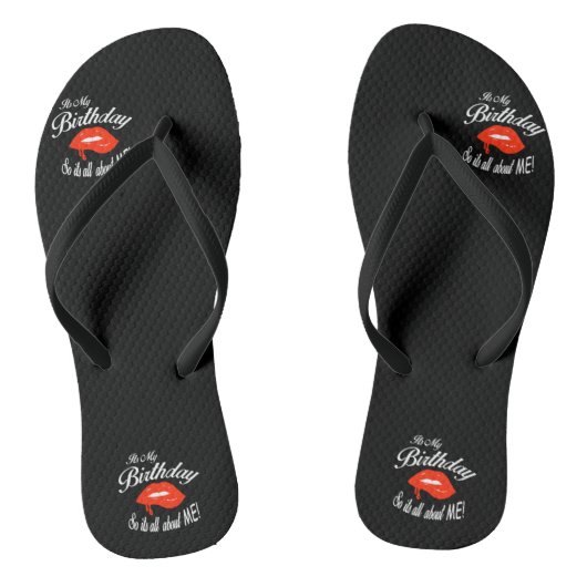 Het zijn mijn Teenslippers van de verjaardag (Voetbed)