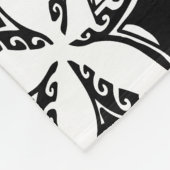 Het zijn niet altijd zwarte of witte polynesiaanse fleece deken (Hoek)