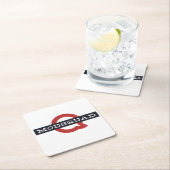 Het zijn onderzetters! vierkante kartonnen onderzetter (Insitu)