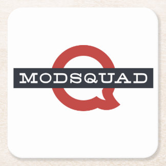 Het zijn onderzetters! vierkante kartonnen onderzetter