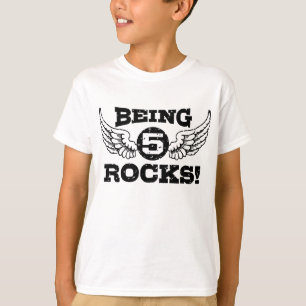 Het zijn van 5 rotsen t-shirt