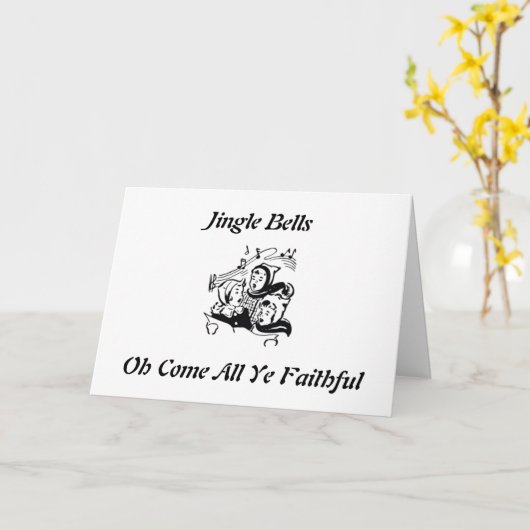 **HET ZINGEN VAN UW KERSTWENS** ALLEEN VOOR "U" KAART (Gele Bloem)