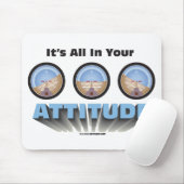 Het zit allemaal in je houding muismat (Met muis)