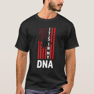 Het zit in mijn DNA Albanees T-shirt