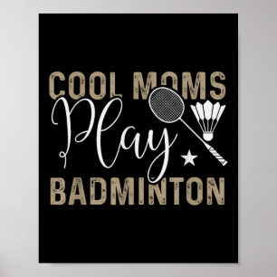 Het zit in mijn DNA Badminton Shuttle Racket Badmi Poster