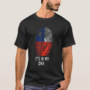 Het zit in mijn DNA Chileense Hispanic Chileno Coo T-shirt