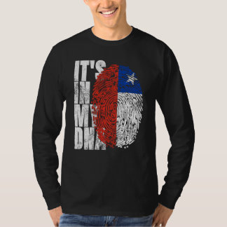 Het zit in mijn DNA Chileense hispanic Gift Chilen T-shirt