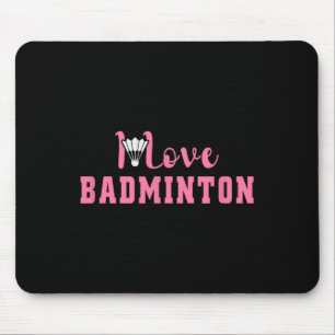 Het zit in mijn DNA Dminton Shuttle Racket Dminton Muismat