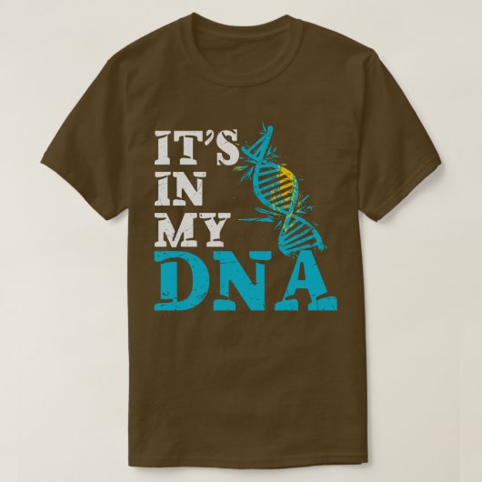 Het zit in mijn DNA Kazachstan T-shirt (Design voorkant)