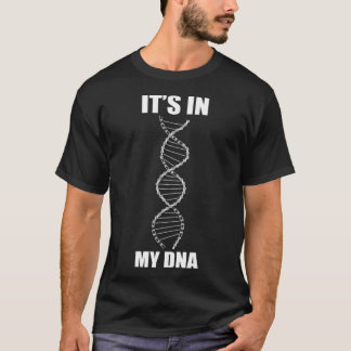 Het zit in mijn DNA-kettingcyclus T-shirt