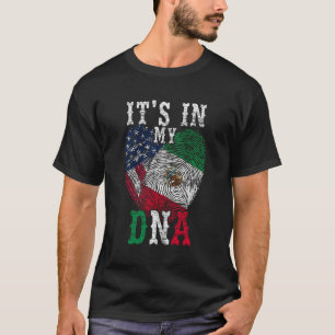 Het zit in mijn DNA-vingerafdruk Mexico voor Kerst T-shirt
