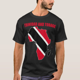 Het zit in mijn DNA-vlag van Trinidad en Tobago. T-shirt