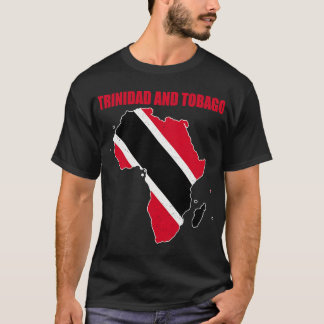 Het zit in mijn DNA-vlag van Trinidad en Tobago. T-shirt