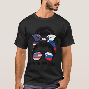 Het zit in mijn Sloveens DNA T-shirt