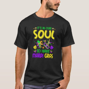 Het zit in onze ziel om carnaval te vieren t-shirt