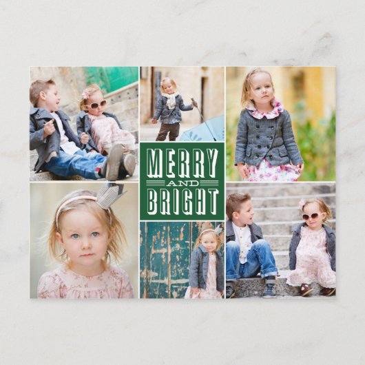 HET ZO RETRO %PIPE% BRIEFKAART VAN DE VAKANTIE (Voorkant)