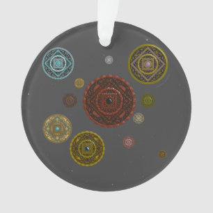 Het Zodiac Acryl Ornament