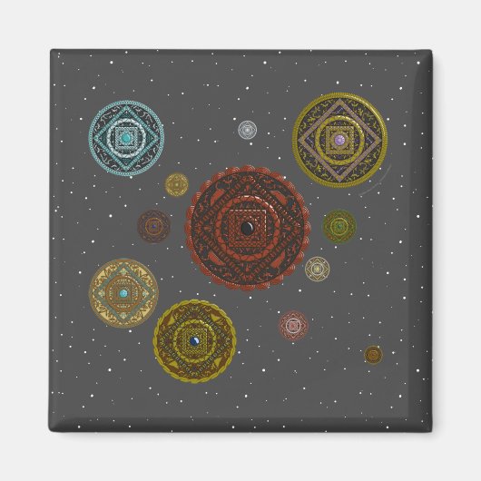 Het Zodiac Magnet Magneet (Voorkant)