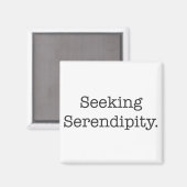 Het zoeken naar Serendipiteit Magneet (Voorkant / Achterkant)