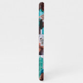 het zoenen telefoongeval iPhone hoesje (Rechterkant)