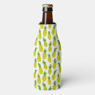 Het zoete anananassenpatroon houdt uw drinken koel flesjeskoeler