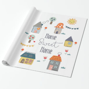 Het Zoete Huis van het huis Cadeaupapier