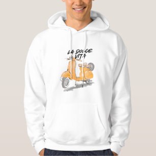 HET ZOETE LEVEN MOTORFIETS HOODIE