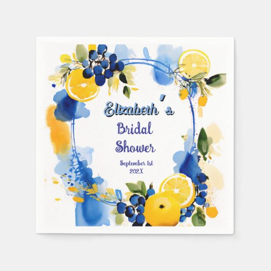 Het Zoete Leven Servet (Voorkant)