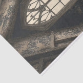 Het zolder venster 1 decoupage papier (Detail)