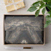 Het zolder venster 1 decoupage papier (Geschenk)