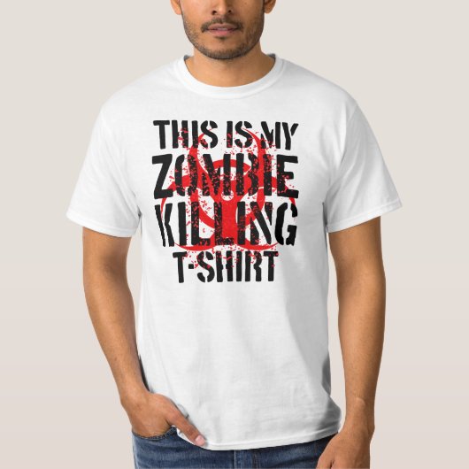 Het Zombie-T-shirt T-shirt (Voorkant)