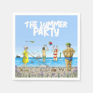 Het Zomerfeest op het Strand Servet