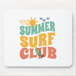 Het zomerreces van de Club-Beach-Summer-Surf-Funny Muismat